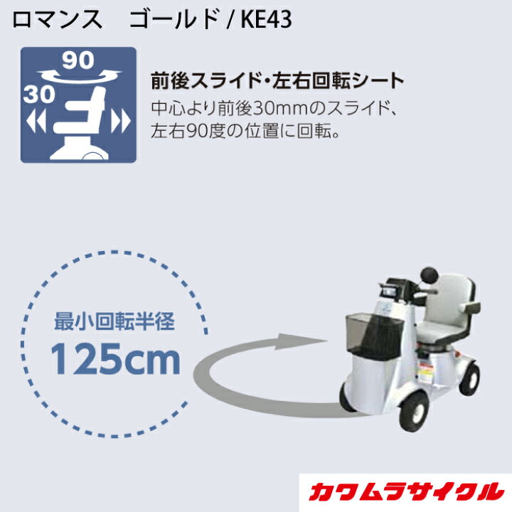 楽天市場】ロマンス ゴールド / KE43 カワムラサイクル 【メーカー直送 