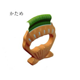 【クロネコゆうパケット送料無料】ピロコーム　E2　かため　抹茶色。短毛種・中型犬・大型犬用　【ブラシ　ムダ毛　抜け毛取り グルーミング】画期的な抜け毛取り！　貝殻型の変わったブラシ●　キューティクルを痛めにくい★　※代引き不可※
