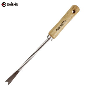 【楽天ランキング受賞】 EVERGREEN 木柄ステンレス根切り 大進 園芸 雑草 庭 の ガーデニング 草むしり 草取り器 草刈り 草取り 道具 種類 農業 女性 庭 農作業 家庭菜園 用具 工具 雑草抜き 隙