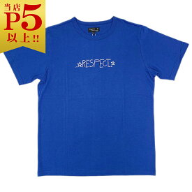 アニエスベー オム Tシャツ SCX1 agnes b. HOMME メンズ 半袖 丸首 TS メッセージ Tシャツ ブルー Lサイズ 04067 新品