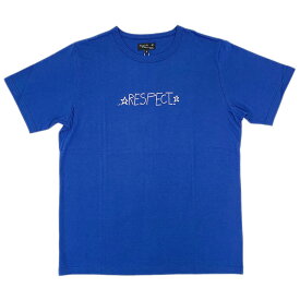 アニエスベー オム Tシャツ SCX1 agnes b. HOMME メンズ 半袖 丸首 TS メッセージ Tシャツ ブルー Lサイズ 04067 新品