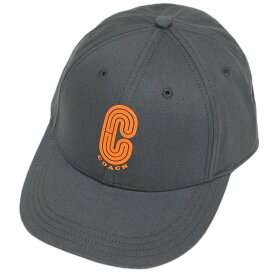 コーチ 帽子 C5212-SYS COACH メンズ レトロ シグネチャー キャップ グラナイト グレー アウトレット 新品