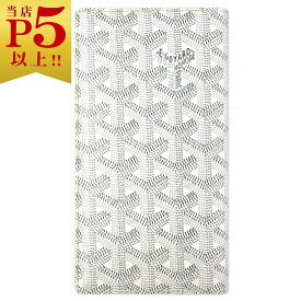 【対象商品Max50％OFF★】ゴヤール 財布 GOYARD メンズ 長財布 札入れ 小銭入れなし PORTEFEUILLE ST LAMBERT PM BLANC ホワイト 50 新品【6/11 2時迄】