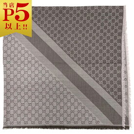 【対象商品Max50％OFF★】グッチ ショール 281942-9564 大判 ストール GGマーク ウール/シルク 140x140 ミックスブラウン 新品【6/11 2時迄】