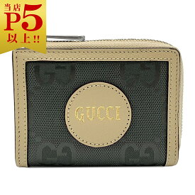 【対象商品Max50％OFF★】グッチ 財布 657587-1263 GUCCI メンズ L字ジップ カードケース オフザグリッド ミニウォレット ナイロンGG/レザー ベージュ/グレー アウトレット 新品【6/11 2時迄】