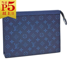 【対象商品Max50％OFF★】ルイヴィトン バッグ M30423 タイガラマ ポシェット・ヴォワヤージュ MM コバルト LOUIS VUITTON ヴィトン LV メンズ トラベルポーチ クラッチバッグ 新品【6/11 2時迄】