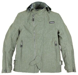 取寄 ウォーターブロックオールシーズンパーカー カーキグリーン Mサイズ PJ-20301 パワーエイジ