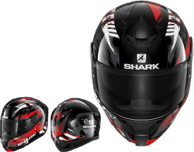 D-SKWAL2 PEMXA フルフェイスヘルメット レッド Lサイズ シャーク