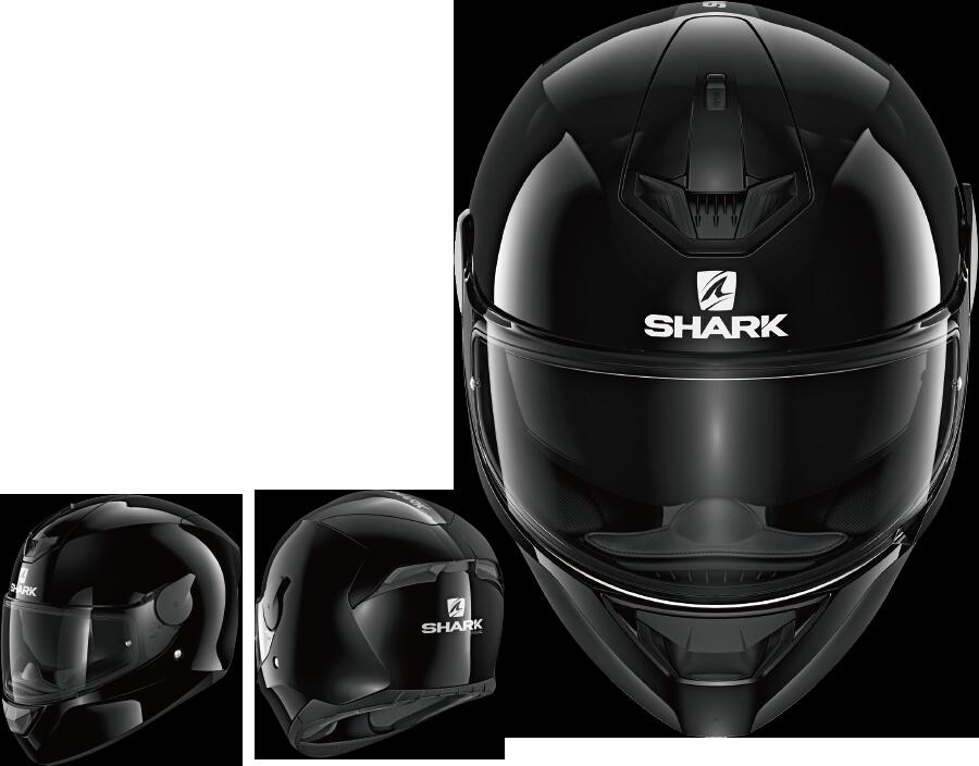 2022春夏 SHARK シャーク D-SKWAL2 フルフェイスヘルメット ブラック Mサイズ