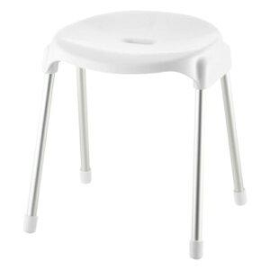 リセルバLX ワイドスツール 40リッチェル 座面高さ40cm 耐荷重100kg バス 風呂 チェア 椅子 いす イス 腰掛け カビ防止 抗菌加工 高め おしゃれ 日本製 国産 アルミパイプ脚