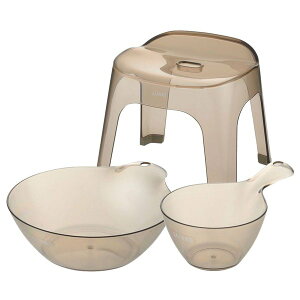 【セットでお得】リュクレ お風呂3点セット 30Hリッチェル 湯おけ+手おけ+風呂イス3点セット 座面高さ30cm お風呂 大人用 風呂桶 桶 人気 腰掛け バス 湯桶 手桶 新居 引っ越し 新生活 ギフ