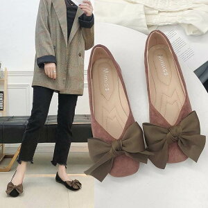 スクエアトゥパンプス レディースパンプス フラットシューズ ぺたんこシューズ ぺたんこパンプス 通勤シューズ 通勤パンプス フォーマルシューズ スクエアトゥ リボン 痛くない 歩きやす