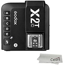 【中古】【GODOX 】Godox X2T-C TTLワイヤレスフラッシュトリガー Canon カメラ対応品 1 / 8000s HSS機能 5つの専用グループボ