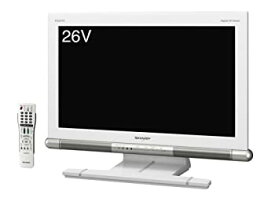 【中古】シャープ 26V型 液晶 テレビ AQUOS LC-26P1-W フルハイビジョン 2007年モデル