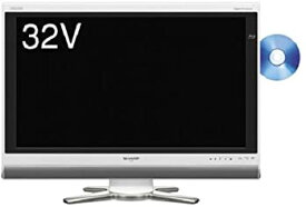 【中古】シャープ 32V型 液晶 テレビ AQUOS LC-32DX1-W ハイビジョン ブルーレイレコーダー内蔵 2008年モデル