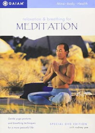 【中古】Relaxation & Breathing for Meditation [DVD] [Import]