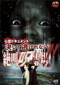 【中古】心霊ドキュメント 決して逃げれない 絶叫呪霊場!! [DVD]