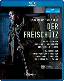 【中古】Weber:Der Freischutz [Christian Thielemann Adrian Erod; Albert Dohmen; Sara Jakubiak; Staatskapelle Dresden] [C MAJOR ENTERTAINMENT Blu