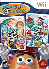 【中古】Hasbro Family Game Night Fun Pack - Nintendo Wii [並行輸入品]