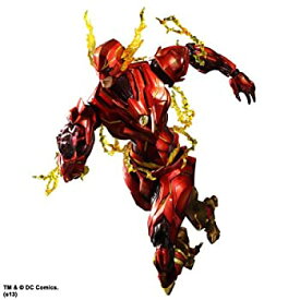 【中古】DC Comics VARIANT PLAY ARTS改 フラッシュ(PVC塗装済みアクションフィギュア)