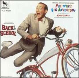 【中古】(未使用・未開封品)Pee Wee's Big Adventure (1985 Film) / Back To School (1986 Film): Original Motion Picture Scores