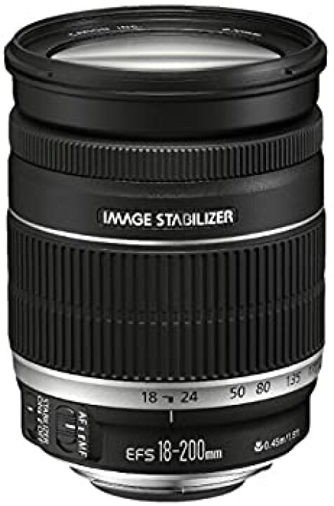 楽天市場】【中古】Canon 望遠ズームレンズ EF-S18-200mm F3.5-5.6 IS  