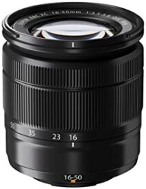 【中古】FUJIFILM XCレンズ FUJINON 標準ズームレンズ F XC16-50mmF3.5-5.6 OIS ブラック