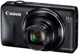 【中古】Canon デジタルカメラ Power Shot SX600 HS ブラック 光学18倍ズーム PSSX600HS(BK)