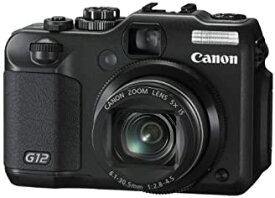 【中古】Canon デジタルカメラ PowerShot G12 PSG12 1000万画素 光学5倍ズーム 広角28mm 2.8型バリアングル液晶