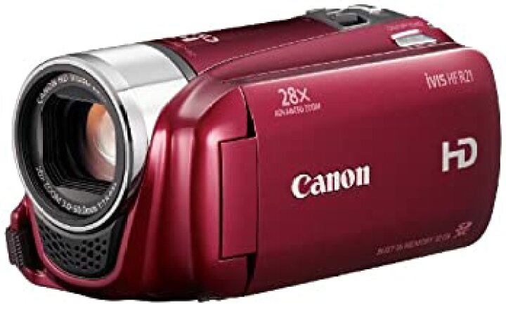 楽天市場】【中古】Canon デジタルビデオカメラ iVIS HF R21 レッド  