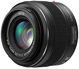 【中古】パナソニック 単焦点レンズ マイクロフォーサーズ用 ライカ DG SUMMILUX 25mm/F1.4 ASPH. ブラック H-X025