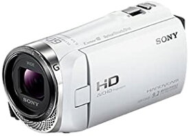 【中古】ソニー SONY ビデオカメラ Handycam CX420 内蔵メモリ32GB ホワイト HDR-CX420/W