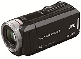 【中古】JVC KENWOOD JVC ビデオカメラ 防水5m防塵仕様 内蔵メモリー64GB ブラック GZ-RX130-B