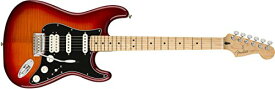 【中古】Fender エレキギター Player Stratocaster® HSS Plus Top Maple Fingerboard Aged Cherry Burst