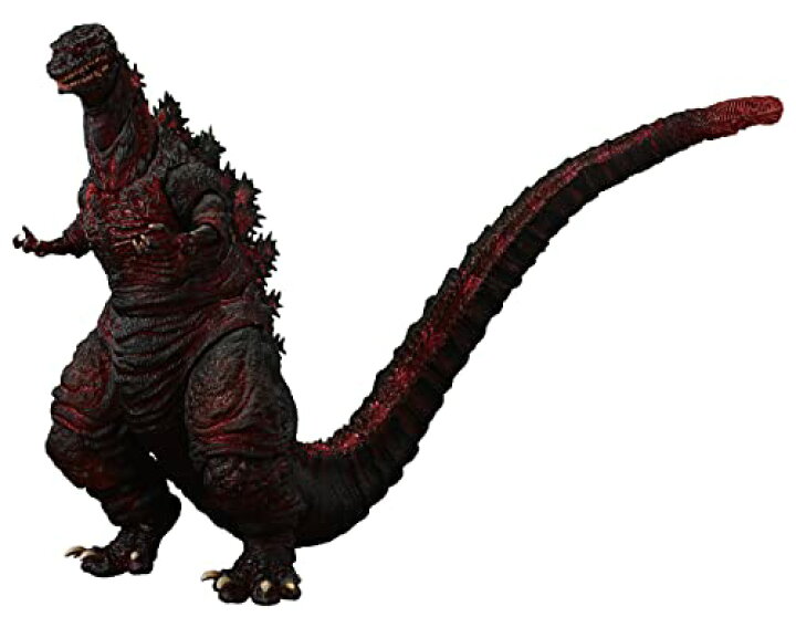 美品 BANDAI バンダイ S.H.MonsterArts ゴジラ 2016 第4形態 夜間戦闘 