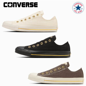 �R���o�[�X �X�j�[�J�[ �I�[���X�^�[ ���[�J�b�g �S�[���h�X�g���C�v �X���b�v OX CONVERSE ALL STAR GOLDSTRIPE SLIP OX ���f�B�[�X �����Y �y�������� ���������z