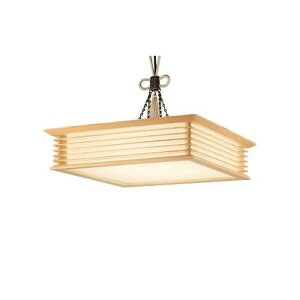 オーデリック和風 LEDペンダントライト〜12畳 調光 調色 リモコン付引掛けシーリング 和紙入電球色〜昼光色:OP252839R【PD】