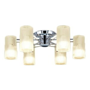 パナソニックLEDシャンデリア Uライト方式白熱電球60形6灯器具相当〜12畳 電球色:LGB57660K【CD】