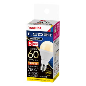TOSHIBA(���Ń��C�e�b�N)LED�d���~�j�N���v�g���`(����E17)�y���`�d��60W�`�����z�d���F�FLDA6L-G-E17/S/60W2�����F�FLDA6N-G-E17/S/60W2
