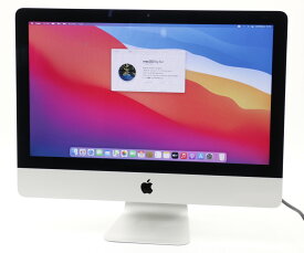 Apple iMac 21.5インチ Late 2015 Core i5-5575R 2.8GHz 16GB 500GB(SSD) Iris Pro 6200 FHD 1920x1080ドット macOS Big Sur 【中古】【20220708】
