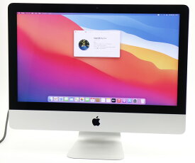 Apple iMac 21.5インチ Retina 4K Late 2015 Core i5-5675R 3.1GHz 8GB 256GB(SSD) Iris Pro 6200 4096x2304ドット macOS Big Sur 【中古】【20220708】