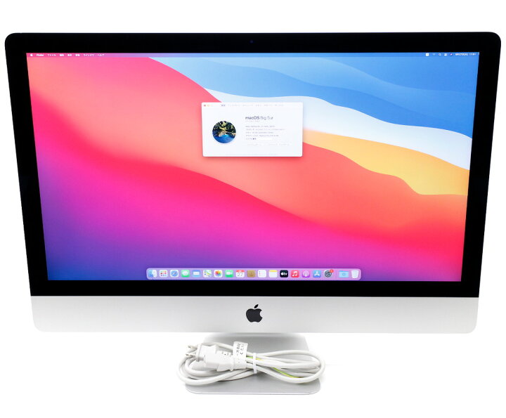 楽天市場】Apple iMac Retina 5K 27インチ 2017 Core i7-7700K 4.2GHz 