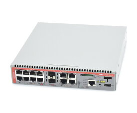 Allied Telesis AR4050S LAN 1000BASE-T 8ポート搭載アドバンストセキュアVPNアクセスルーター AR4050S-5.4.9-2.2.rel 設定初期化済 【中古】【20221207】