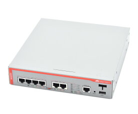 Allied Telesis AR2050V LAN 1000BASE-T 4ポート搭載スタンダードセキュアVPNアクセスルーター AR2050V-5.4.7-2.5.rel 設定初期化済 【中古】【20221207】