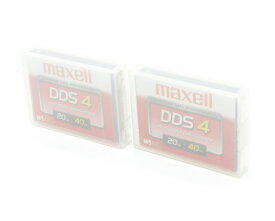 ◇【新品未開封品】【2個セット】maxell DDS4 4mm デジタルデータカートリッジ 20GB 【新品】【20230603】