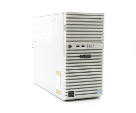 NEC Express5800/T110i Xeon E3-1220 v6 3GHz 8GB 1.2TBx4台(SAS2.5インチ/12Gbps/RAID6構成) DVD-ROM AC*2 MegaRAID MR9362-8i 1GB 【中古】【20230912】