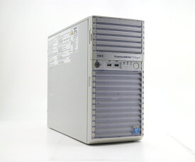 NEC Express5800/T110g-E Xeon E3-1220 v3 3.1GHz 8GB 500GBx2台(SATA2.5インチ/RAID1構成) DVD-ROM 【中古】【20231212】
