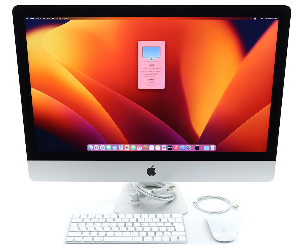 楽天市場】Apple iMac Retina 5K 27インチ 2017 Core i5-7500 3.4GHz