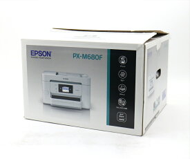 【JUNK】EPSON PX-M680F A4インクジェット複合機1段カセットモデル 2.7インチタッチパネル搭載 有線/無線LAN対応 外箱あり ジャンク品 【中古】【20240423】