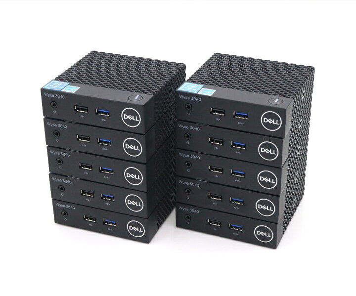 楽天市場】【10台セット】DELL Wyse 3040 Thin Client Atom x5-Z8350 